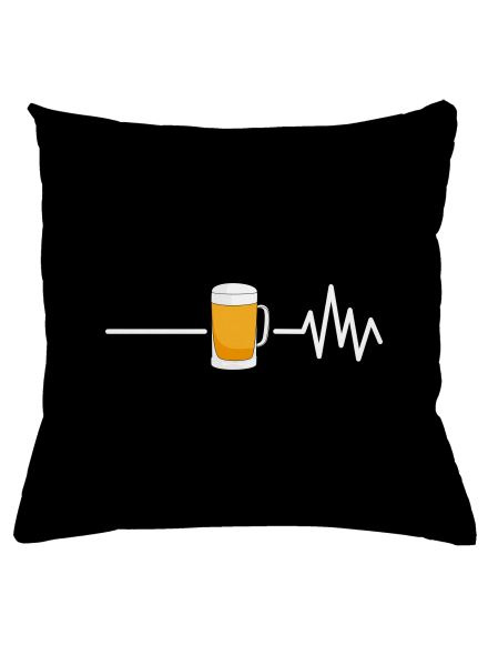 Beer help vankúš Black