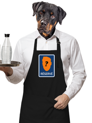 Značka réservé zástera Black