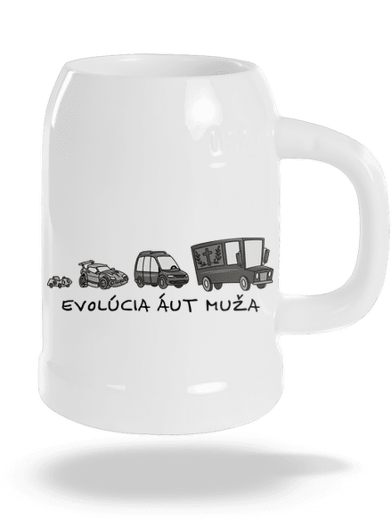 Evolúcia áut muža polliter White