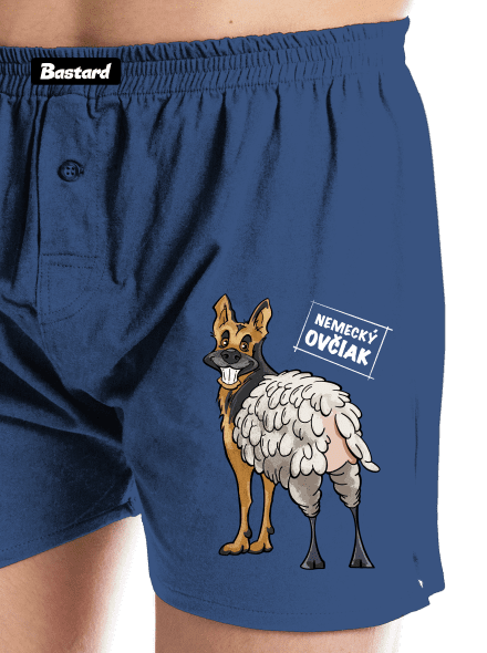 Nemecký ovčiak pánske trenky Blue