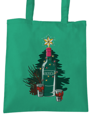 Vianočná borovička taška Mint