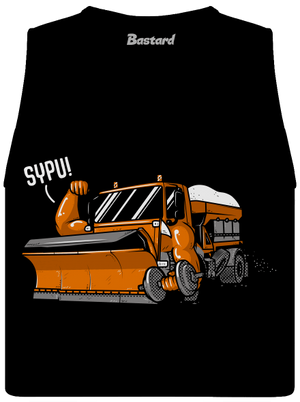 Sypu dámske tielko voľné Black