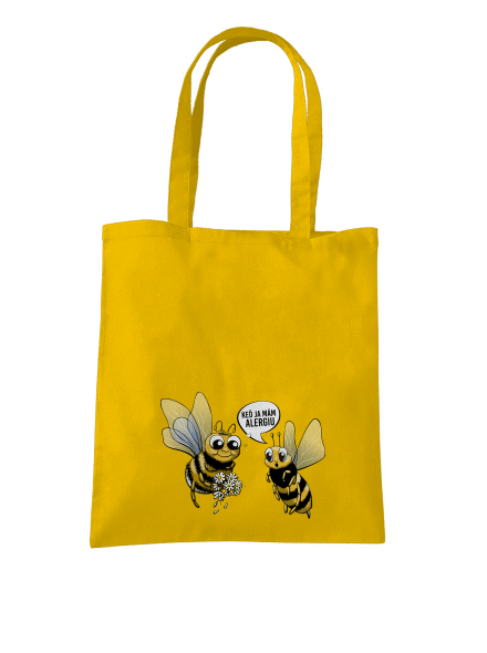 Alergická včielka taška Sunflower