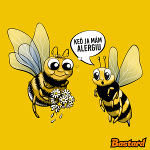 Alergická včielka