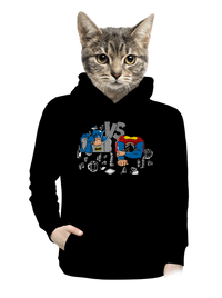 dámska mikina klokanka