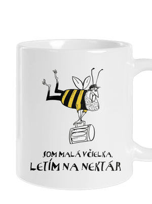 Malá včielka klasický hrnček White
