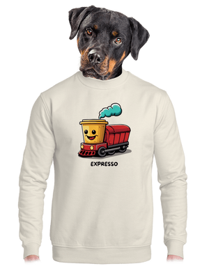 unisex mikina bez kapucne