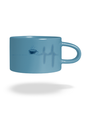 Coffee help hrnček makronka Blue Macaron