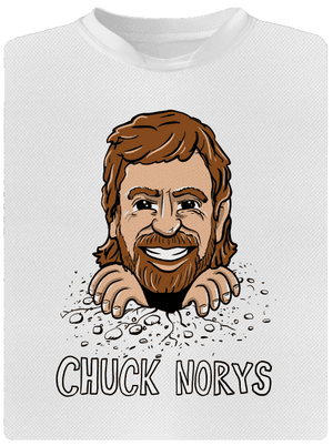 Chuck Norys detské športové tričko White