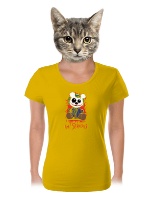 Serious dámske tričko Yellow