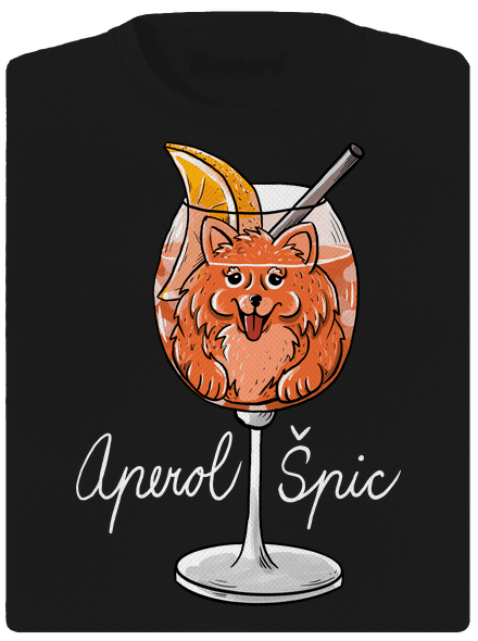 Aperol Špic dámske športové tričko Black