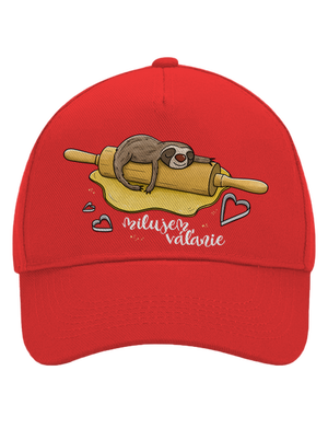 Milujem váľanie šiltovka baseballka Classic Red
