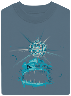 Morský discočert unisex mikina bez kapucne Nordic Blue