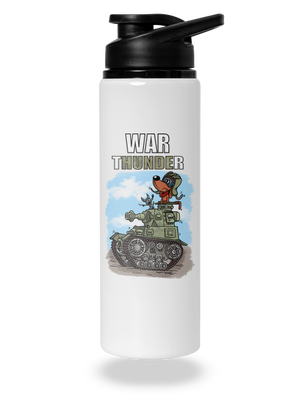 War Hunde flaša na vodu White