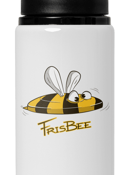 Frisbee flaša na vodu White