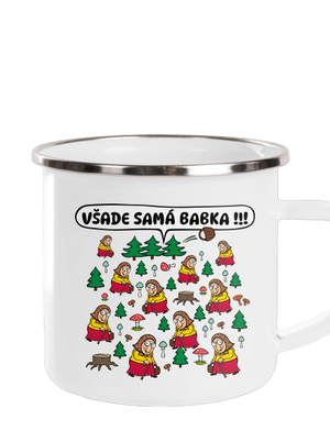 Všade samá babka plecháčik White