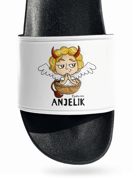 Anjelik šľapky White
