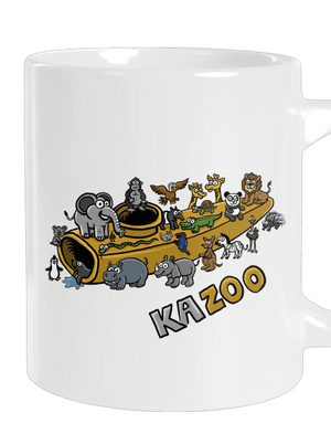 KaZoo veľký hrnček White