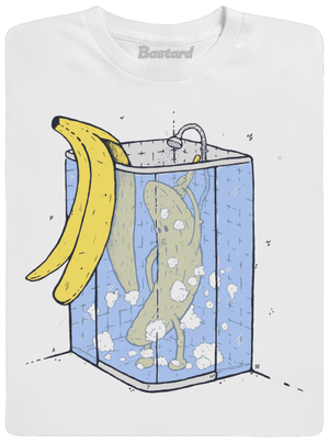 Banán v sprche detské tričko White