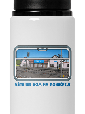 Nie som na konečnej flaša na vodu White