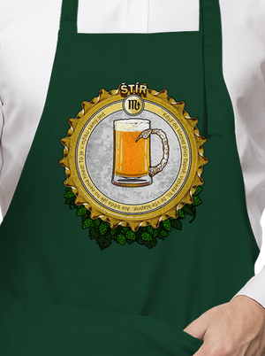 Pivný horoskop: Škorpión zástera Bottle Green