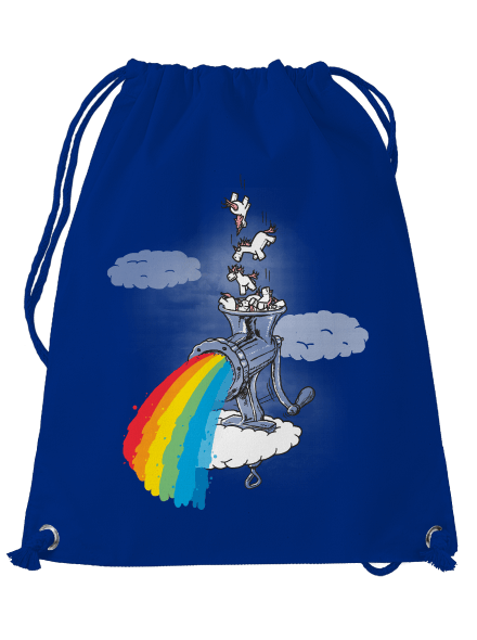 Ako vzniká dúha vak Royal Blue Mal