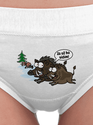 Ja už ho vidím dámske nohavičky White