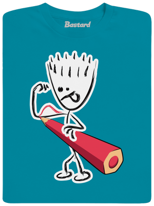 Svaly pánske tričko Diva Blue