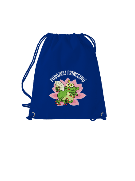 Pobozkaj princeznú a princa vak Royal Blue Mal