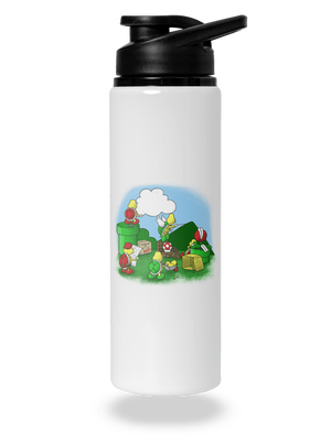 Ako sa stavia nový level? flaša na vodu White