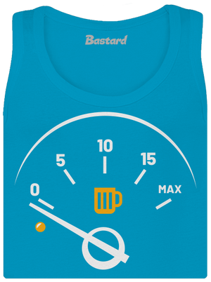 Prázdna nádrž dámske tielko klasické Blue Atol