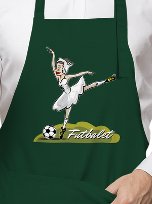 Futbalet zástera Bottle Green