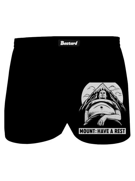 Mount have a rest pánske trenky Black