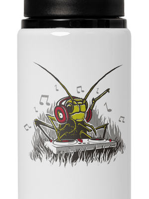 DJ Cvrček flaša na vodu White