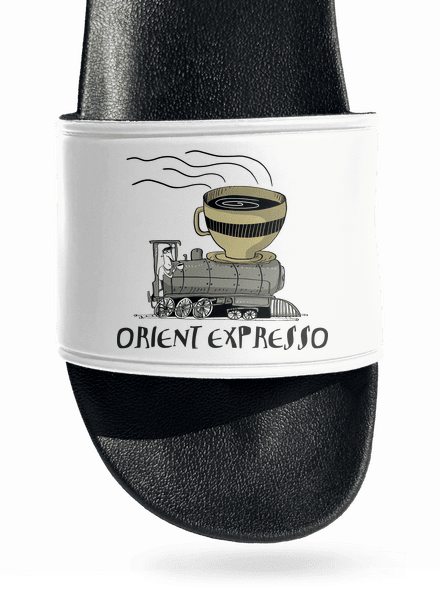 Orient expresso šľapky White
