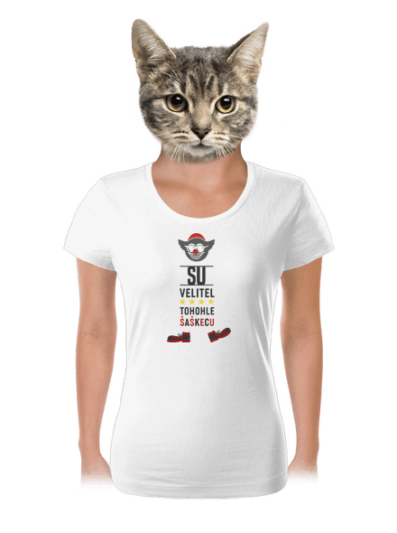 Velitel šaškecu dámske tričko White
