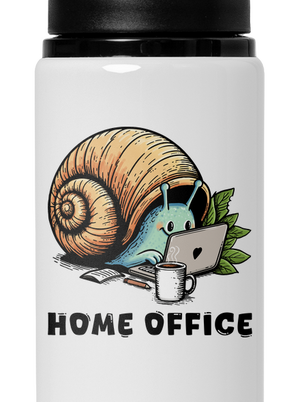 Slimákov home office flaša na vodu White