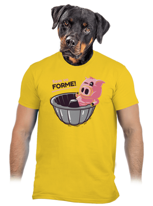 Vo forme pánske tričko Gold