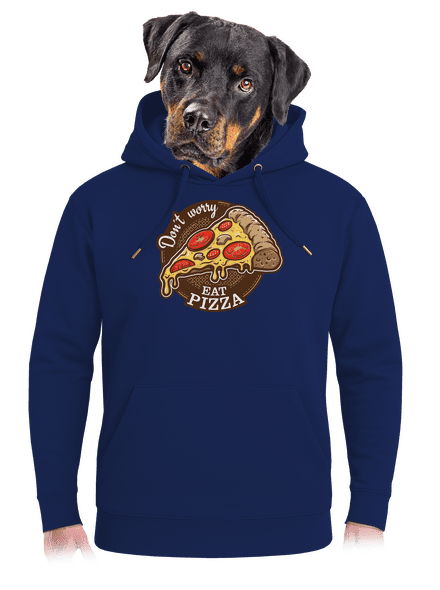 Pizza unisex mikina premium Navy