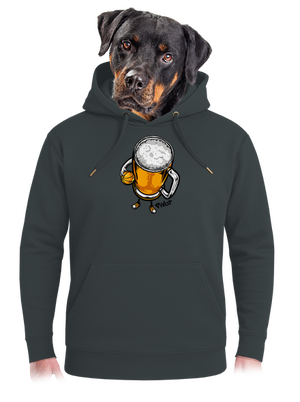 Pivot unisex mikina premium Charcoal