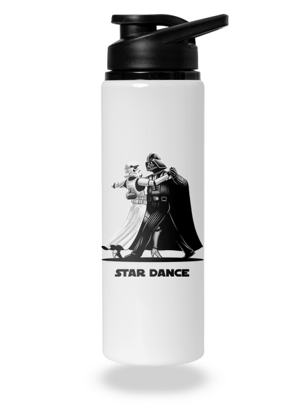 Star dance flaša na vodu White