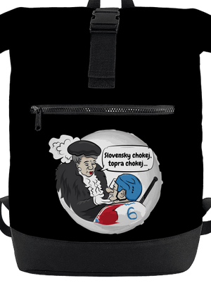 Slovenský hokej batoh Black