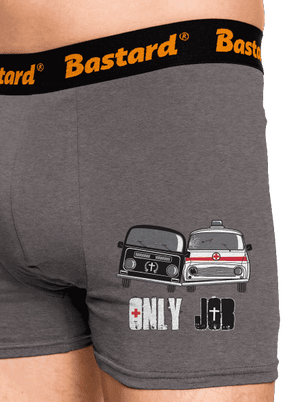 Konkurencia boxerky Gray Melange