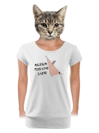 dámske tričko s lemom