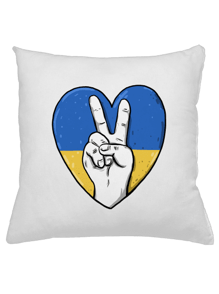 Ukrajina - Mier vankúš White