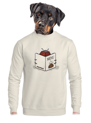 unisex mikina bez kapucne