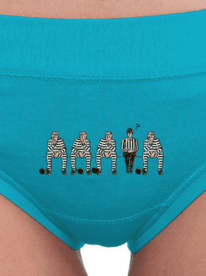 Nevinný dámske nohavičky Turquoise