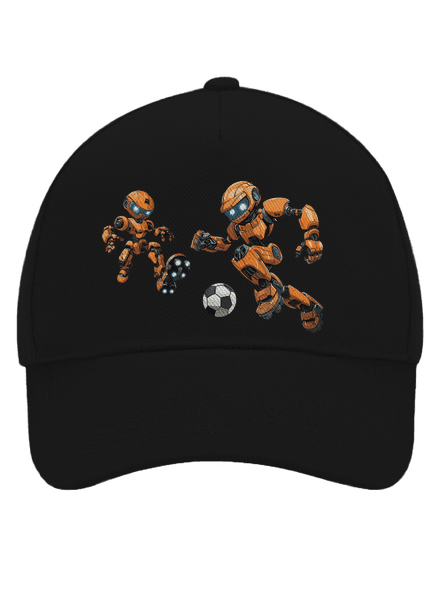 AI futbal šiltovka baseballka Black