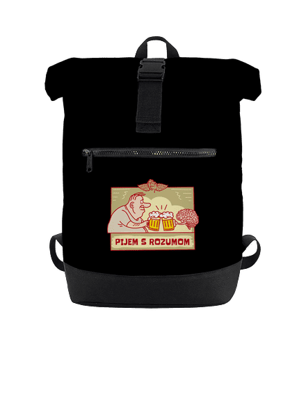 Pijem s rozumom batoh Black