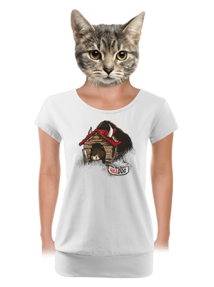 dámske tričko s lemom